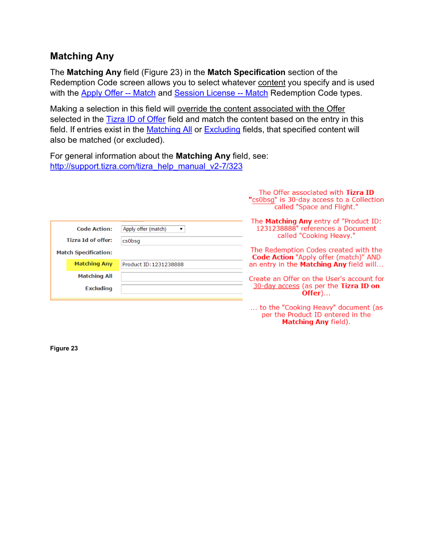 Promoting Content with Redemption Codes page 27