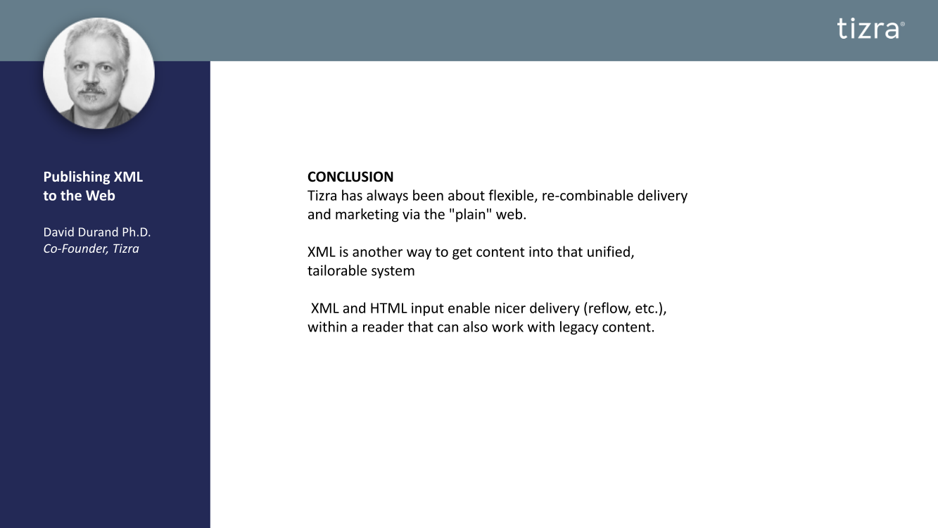 Using XML to Create a Better Online Reading Experience page 27