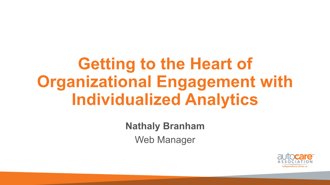 Getting to the Heart of Organizational Engagement with Individualized Analytics page 1